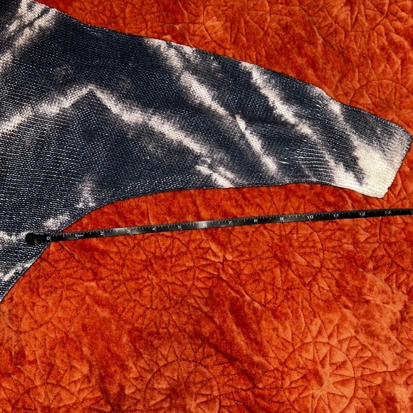 Anna Melani Made In Italy Tie Dye Loose Knit Sweater - Picture 5 of 7